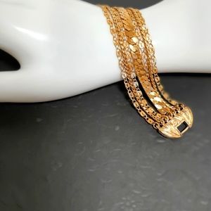 Vintage Monet 7 strand bracelet